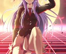 目を引く鮮やかなイラスト制作承ります キービジュアル・観賞用・動画・挿絵・立ち絵などに！ イメージ7