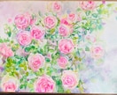 みずみずしい花、絵の具で描きます 写真よりも美しく　生きているようなタッチ イメージ1