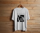 90s音楽カルチャー風写真Tシャツを制作します 90年代音楽カルチャーの匂いを、写真に落とす イメージ2