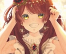 用途は自由♡アイコンや立ち絵など1枚絵描きます キラキラ可愛い！あなただけのオリジナルイラストです！ イメージ4