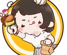 かわいい食べ物やゆるキャラを描けるます 人物や、犬猫・動物などイラストを得意としています。 イメージ3