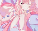 商用・透過込！視線誘導を意識したイラスト描きます YouTubeサイズ、IRIAM返礼品やシチュボASMRに イメージ4