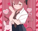 可愛いイラストを描きます SNSアイコンや、一枚絵など一つ一つ丁寧に描きます イメージ4