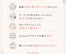 初めてのココナラ出品画像10枚を作成します 何を書けばいいか分からない方も、構成から整理します イメージ2