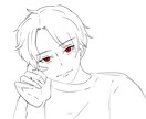 イラストアイコン描きます 青年のイラストや少女のイラストのアイコンを描きます イメージ3