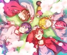 可愛いイラスト制作します 表情豊かなキャラクターのイラストをお描きします！ イメージ1