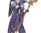 ゲーム・TRPG向け立ち絵を制作します 世界観に合わせた丁寧なキャラクター制作 イメージ2
