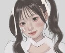 女の子の似顔絵描きます 厚塗り風の女の子の似顔絵描きます！ イメージ2