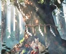背景とキャラのイラスト描きます 表紙、ジャケット、動画イラストなんでもどうぞ！ イメージ4