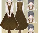 立ち絵依頼作成致します TRPGのココフォリア使用可能な立ち絵を作成します！ イメージ6