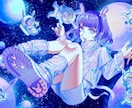 一枚絵、サムネイル、アイコン、書籍表紙、描きます 【世界観重視、雰囲気重視】厚塗り寄り、丁寧に美しく描きます。 イメージ8