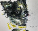 いままでにないタッチでお客様のペットをお描きします 主にクレヨンを使った絵をお届けします。イメージお聞きします イメージ5
