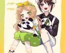 イラスト作成します オリジナルキャラクターの立ち絵、動画のサムネイルなど イメージ6