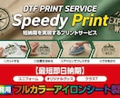 業務用フルカラーアイロン転写A3シート作成します プロ仕様のDTFプリントを是非ご家庭で！ イメージ1