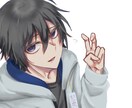 夢絵やペア画、単体イラスト、等身を描きます 男キャラ、角キャラ、和装、胸筋が特に得意です イメージ4