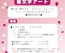 イメージにあわせて☆筆文字アート☆おつくりします 《商用利用OK！》挿絵・ロゴ・ポストカード・季節のご挨拶など イメージ4