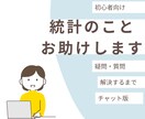 統計初心者の方お助けします 疑問が解消できるまで！チャット版！ イメージ1
