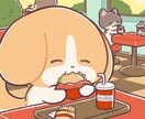 可愛いゆるキャライラストを描きます ビジネス・アイコン・グッズなど様々な用途でご利用いただけます イメージ1