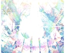 透明感のある抽象アートのジャケットを制作しますます 音の世界観を、色と質感で可視化します。 イメージ1