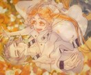 期間限定料金・綺麗なイラスト作成します 綺麗で儚げな人物絵・CP絵(NL/GL) イメージ1