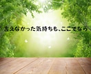 出品者さんのモヤモヤした気持ちに寄り添います 頑張り過ぎているあなたへたまには心のお掃除されてみませんか？ イメージ4