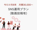 限定価格｜SNS運用＆動画投稿をまとめて代行します SNS運用の実績拡大中！1月迄限定で“特別価格”にてご提供 イメージ1