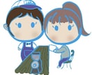 商用OK！ブログやSNSに可愛いちびキャラ描きます 親しみやすいデフォルメキャラ！ブログの吹き出しやSNSの顔に イメージ8
