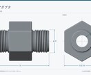 機械部品や小物の3Dモデルを制作します Blenderでシンプルな部品や小物を丁寧に3D化します イメージ4