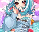 サムネイル映えするイラストお描きします 配信、動画活動に使えるイラストが欲しい方にオススメ！ イメージ6