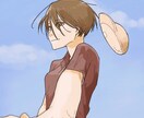 独特なイラスト描きます 綺麗からかっこいいまで、独特な雰囲気のイラストを描きます☺️ イメージ7