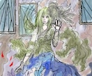 幻想的でファンタジーなイラストを描きます 貴方の為に幻想的で不思議な世界観のあるイラストを描きます！ イメージ2