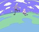 シンプル！SNSアイコン作成します ゆる〜いけど味のある線画を描きます イメージ5