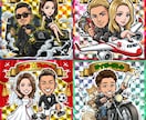 高品質ビックリマン風キャラをシール化まで制作します 公式グッズ実績有の安心クオリティ シール作成まで一括対応 イメージ7