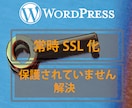 WordPressのサイトをSSL認証いたします WEBサイトのお困りごと、些細なことでもご相談ください。 イメージ1