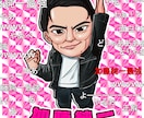高クオリティ！ビックリマン風シールイラスト描きます アイコンやプレゼント用など！誰でもお気軽にご相談ください！ イメージ3