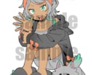 シンプルでポップ☆かわいいイラスト描きます 一枚絵からSNSアイコンまで様々な用途に対応いたします イメージ7