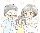 似顔絵描きます のほほんとしたタッチのイラスト似顔絵どうですか？ イメージ2