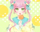 SNSアイコン制作します ふんわりかわいい女の子を描きます♡ イメージ3
