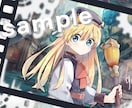 Vtuber様グッズ、サムネイルイラスト等描きます かわいらしい表情を描くのが得意です♪お気軽にご相談下さい イメージ5