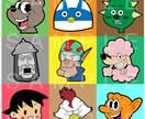 ポップで可愛いアイコンを制作させて頂きます デザイン修正及びカラー修正は何度でも無料なので提案数無制限！ イメージ4
