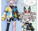 しっかり動く！ハイクオリティなSDモデル制作します 通常モデルと同じ可動域なのに軽いのでゲーム配信サブに最適！ イメージ3