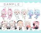 SD(デフォルメ)キャラ制作します キャラデザイン無料！企業実績あり◎ イメージ6