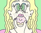 ポップでユニークなイラスト・キャラクター描きます 親しみやすく、インパクトのあるイラストをお探しの方へ。 イメージ8