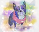 大切なペットをデジタルイラスト化します あなたの大切なペットをあなたのお好きな色味でお描き致します イメージ3