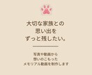 ペットの追悼・メモリアル動画を心を込めて作ります ペットロスに寄り添う｜もう一度あの子に会えるムービー イメージ1