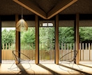 現役一級建築士が住宅の内観CGパースを作成します 現役一級建築士が作成するパースにより、おもいをかたちにします イメージ1