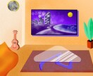 デフォルメした風景・お部屋を描きます 思い出の風景、あなたのお部屋をスッキリとした絵に変えます。 イメージ5