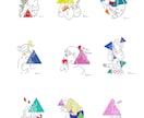 ゆるっとかわいい似顔絵描きます SNSにも名刺にも！お気軽にどうぞ^ ^ イメージ6