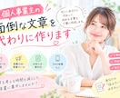 面倒な文章を代わりに作成します お客様対応・営業DM・SNSなどの文章を丁寧に作成します イメージ1