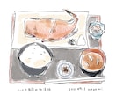 カフェメニューにぴったりのお料理イラストを描きます おしゃれで柔らかいタッチの食べ物イラスト！ イメージ2